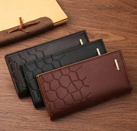 Men's Leather Wallet Magnetic