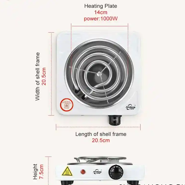 Hot Plate Electric Cooking Stove (Electric Chulha)